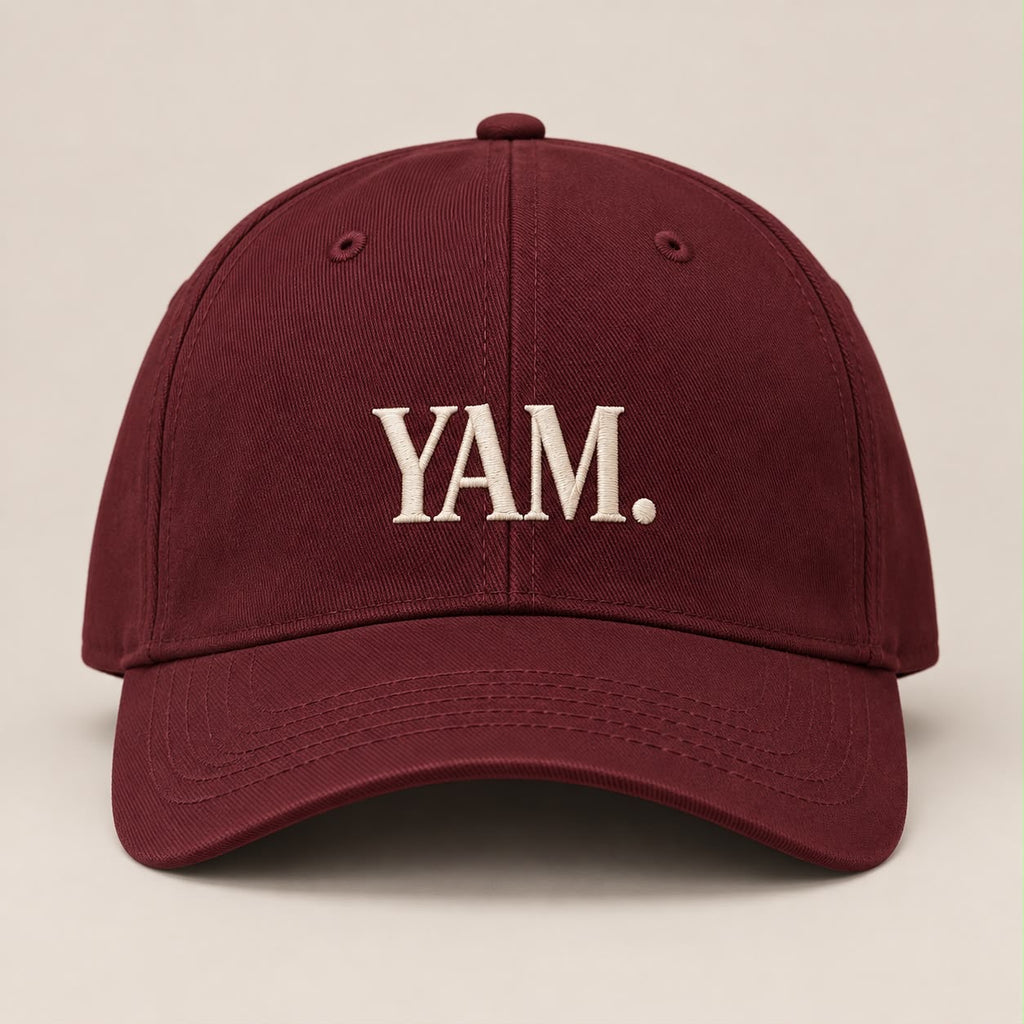 YAM Maroon Cap