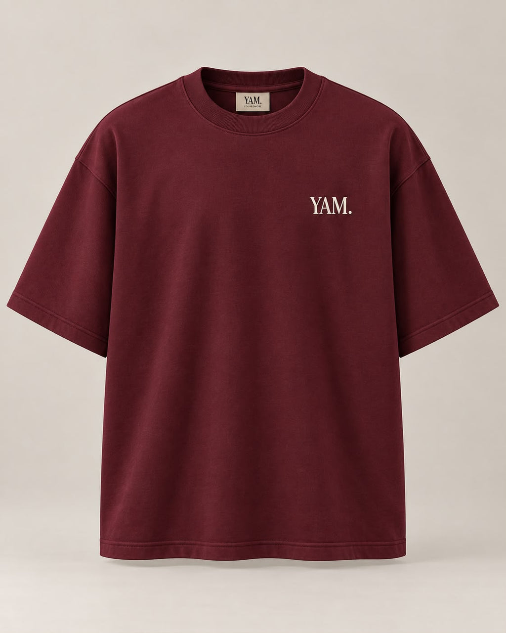 YAM Maroon Tee