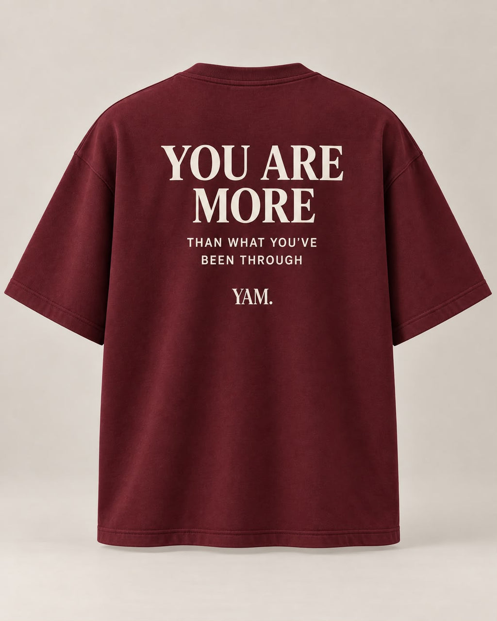 YAM Maroon Tee
