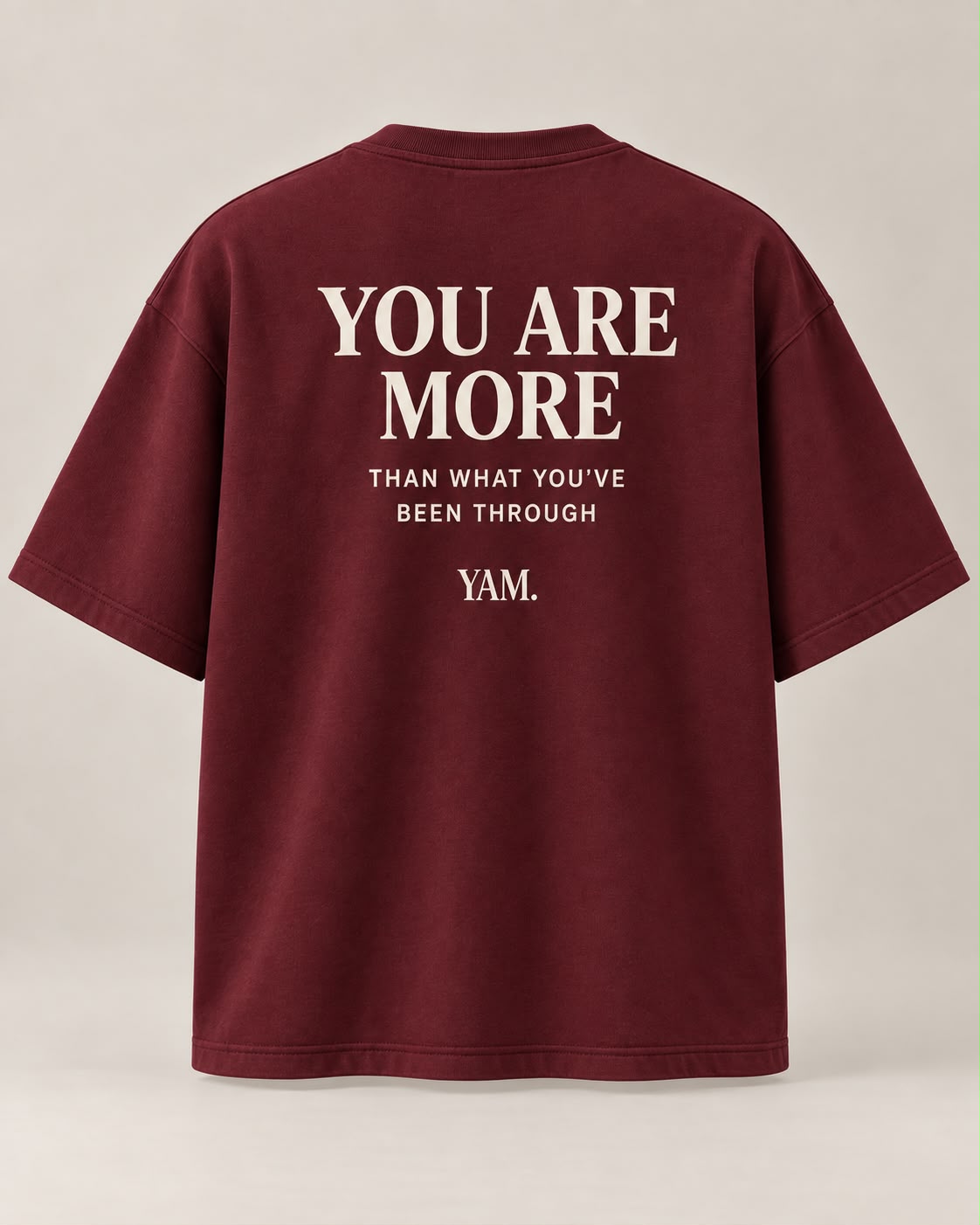 YAM Maroon Tee