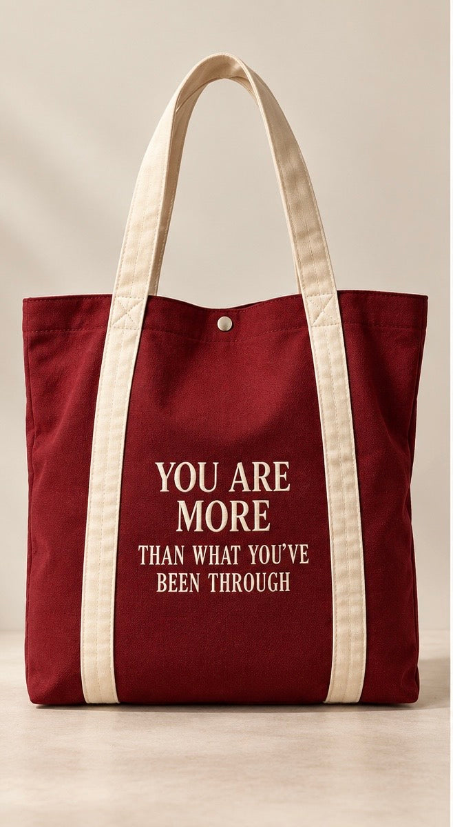 YAM Burgundy Tote